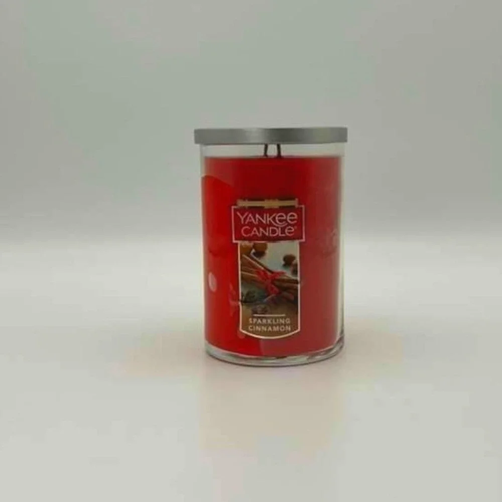Yankee Candle Sparkling‎ Cinnamon Large Jar Candle - 22 oz - NWT